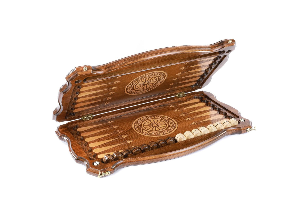 Tiger Backgammon Set with Contour Outline, 60 cm – photo 2