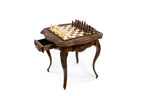Chess Table with Bronze Details, 60 cm – photo 3