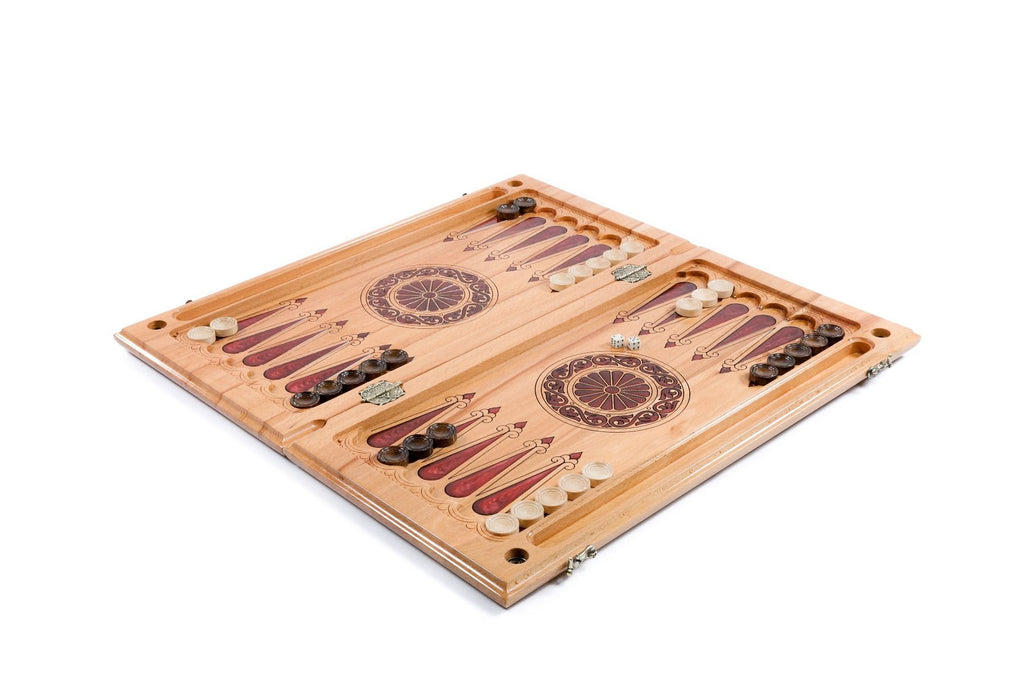 Classic Pomegranate Tree Backgammon Set, 60 cm – photo 6