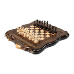 Chess With Copyrighted Mount Ararat Outline - HrachyaOhanyan Co