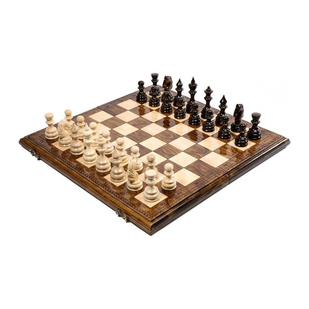 Classic chess – handmade wooden chess set by Hrachya Ohanyan
