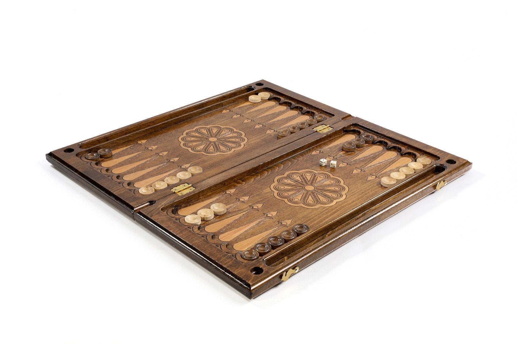 Backgammon With Ornamental Motif Classic - HrachyaOhanyan Co