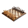 Classic Chess Set, Expanded Playing Field, 40 cm – handmade by Hrachya Ohanyan