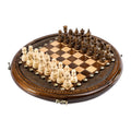 Circular Chess – handmade wooden chess set by Hrachya Ohanyan