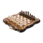 Chess With Copyrighted Mount Ararat Outline - HrachyaOhanyan Co