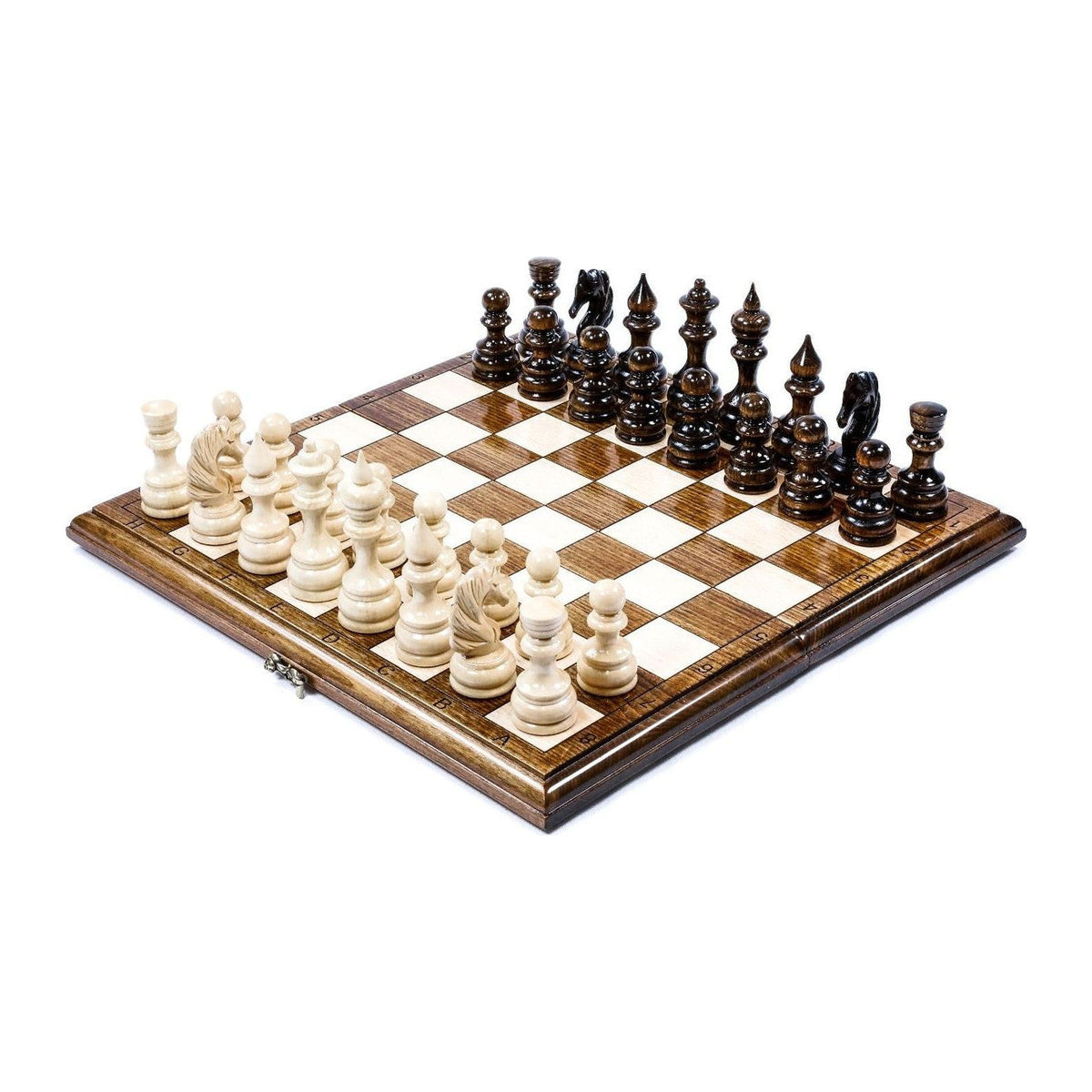 Juego de ajedrez clásico, campo de juego ampliado, 30 cm – Modelo 21252