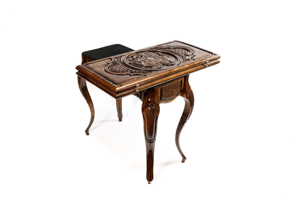 Coat of Arms of Armenia Backgammon Table, 60 cm – photo 4