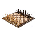 Classic Chess Set, Expanded Playing Field, 30 cm – handmade by Hrachya Ohanyan