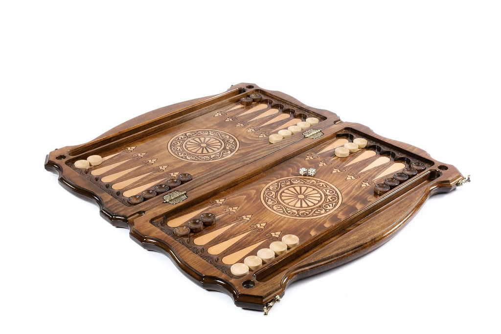 Horse Backgammon Set with Contour Outline, 60 cm – photo 5