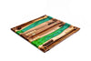 River- Epoxy Backgammon Two-Sided Classic - HrachyaOhanyan Co