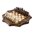 Star-Shaped Chess – handmade wooden chess set by Hrachya Ohanyan
