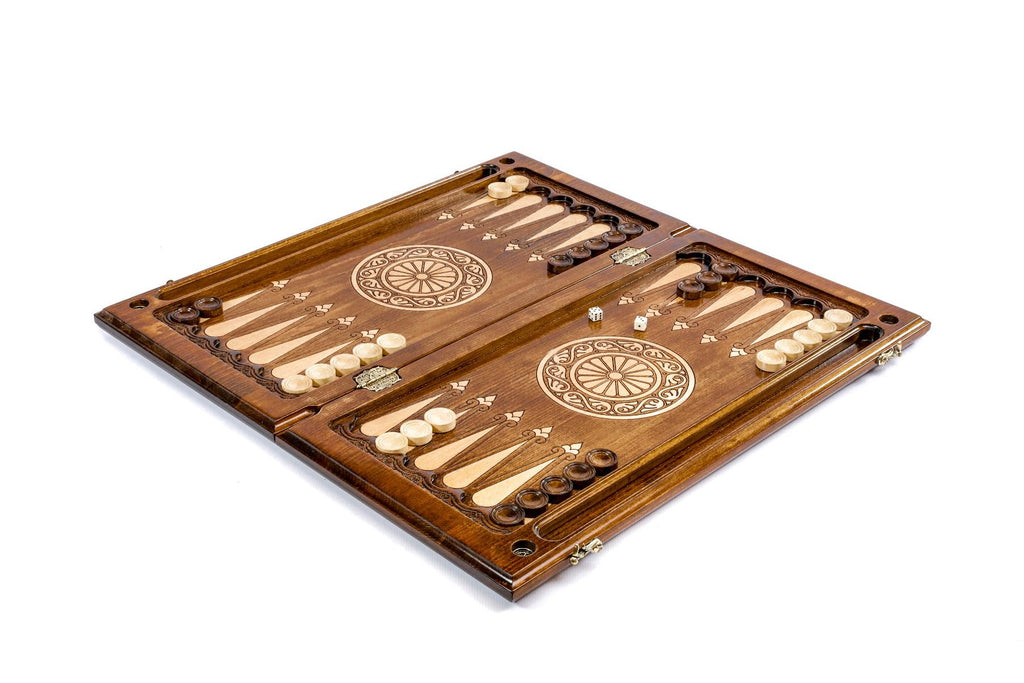 Classic Pomegranate & Grapes Backgammon Set, 60 cm – photo 5