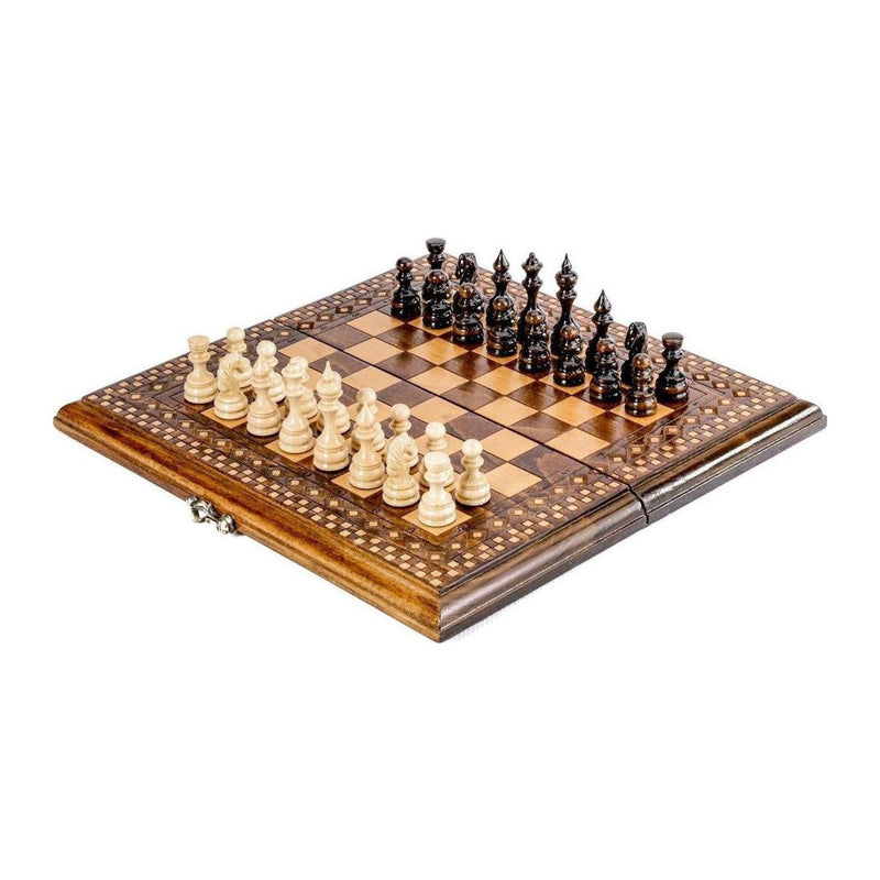 Classic chess – handmade wooden chess set by Hrachya Ohanyan