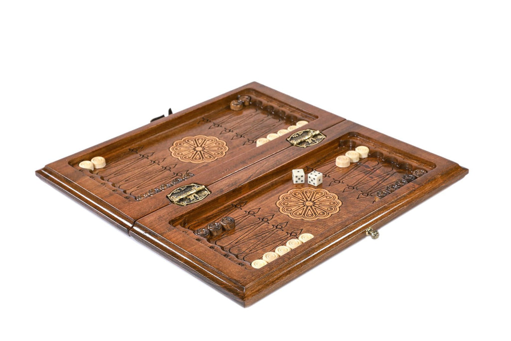 Classic Ornamental Backgammon Set, 30 cm – photo 5