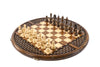 Circular Chess With An Ornamental Weave Pattern - HrachyaOhanyan Co