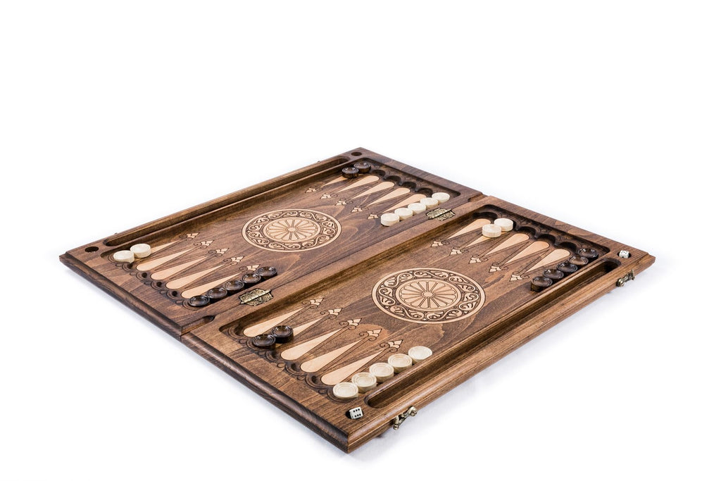 Snowflake Ornament Backgammon Set, 60 cm – photo 4