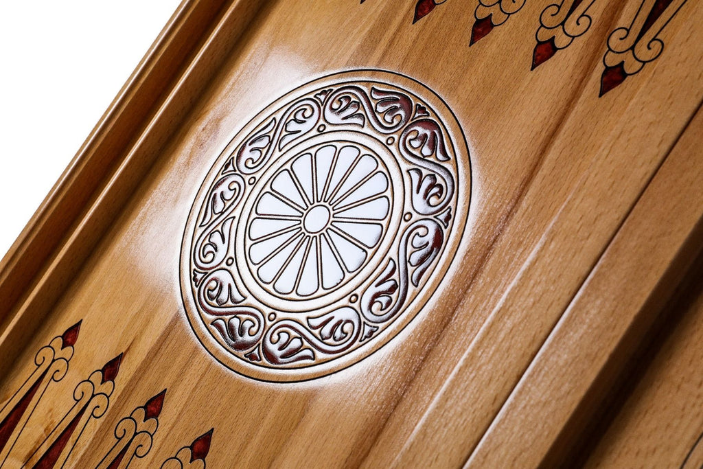 Classic Pomegranate Tree Backgammon Set, 60 cm – photo 13