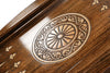 Ornamental Backgammon with copyrighted contour outline two-sided - HrachyaOhanyan Co