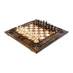 Chess-Backgammon Classic Eternity With Patterns - HrachyaOhanyan Co