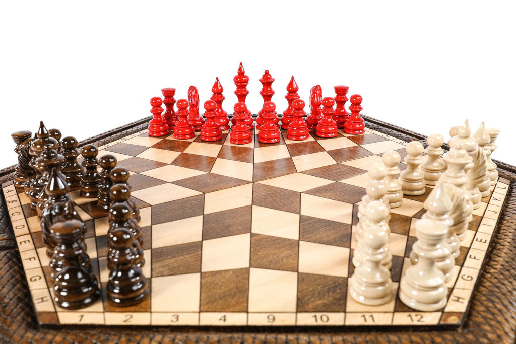 Chess Set for Three Players, 60 cm – photo 3