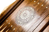 “Anush” Backgammon With Incrustation With Copyrighted Mount Ararat Outline - HrachyaOhanyan Co