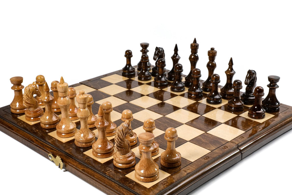 Classic Chess Set, Expanded Playing Field, 40 cm – photo 2