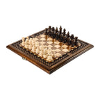 Chess-Backgammon With An Ornamental Braid Pattern Classic - HrachyaOhanyan Co