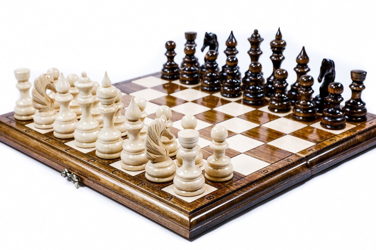 Juego de ajedrez clásico, campo de juego ampliado, 30 cm – Modelo 21252 – foto 2