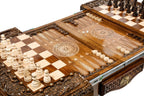 Luxus-Tisch für Schach & Backgammon, 60 cm – Foto 8