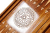 Ornamental Braid Pattern Backgammon Classic - HrachyaOhanyan Co