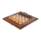 Chess-backgammon with an ornamental braid pattern classic - HrachyaOhanyan Co