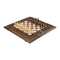 Chess-Backgammon With An Ornamental Braid Pattern Classic - HrachyaOhanyan Co
