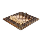Chess-Backgammon With An Ornamental Braid Pattern Classic - HrachyaOhanyan Co