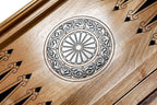 Epoxy Trees Backgammon Two-Sided Classic - HrachyaOhanyan Co