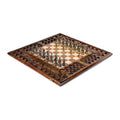 Classic Ornamental Bas-Relief Chess Set, 60 cm – handmade by Hrachya Ohanyan