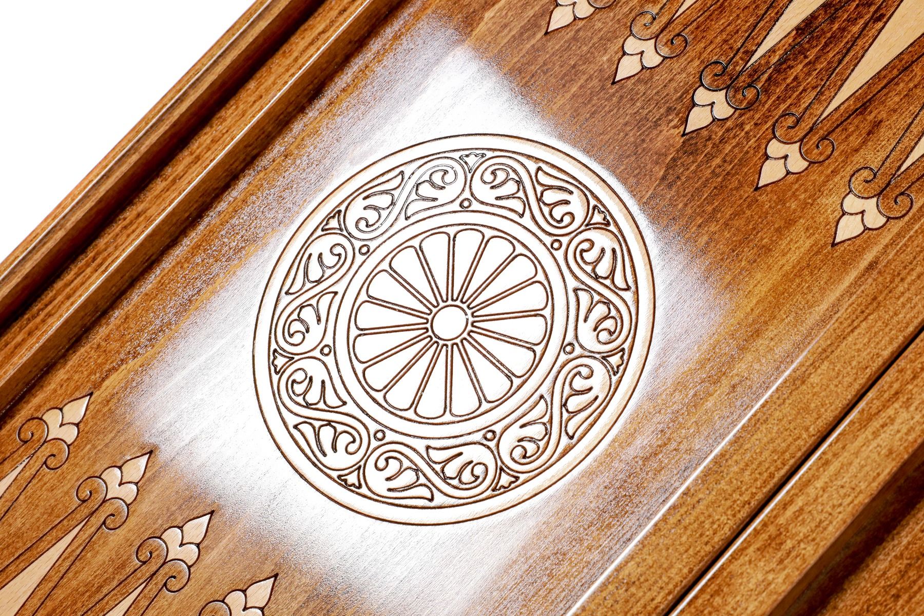 Epoxy Ornament Backgammon Two-Sided Classic - HrachyaOhanyan Co