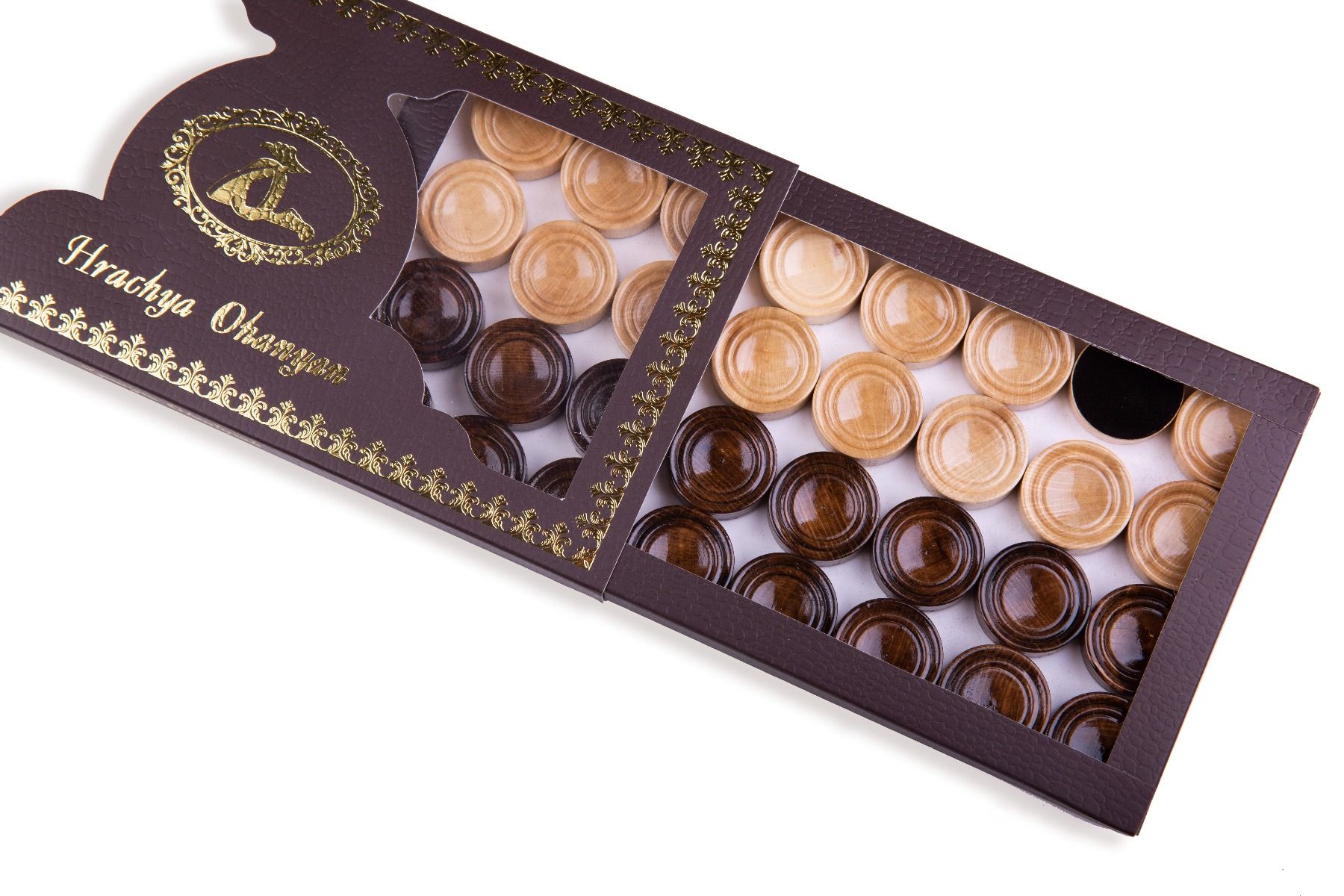 Absrtact-Epoxy Backgammon Two-Sided Classic - HrachyaOhanyan Co