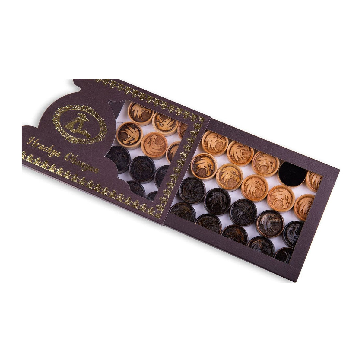 Backgammon Pieces With The Eagle - HrachyaOhanyan Co