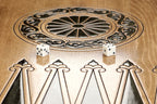 Epoxy Pomegranate Tree Backgammon Set, 60 cm – photo 14