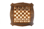 Chess Set with Contour Outline, 40 cm – photo 3