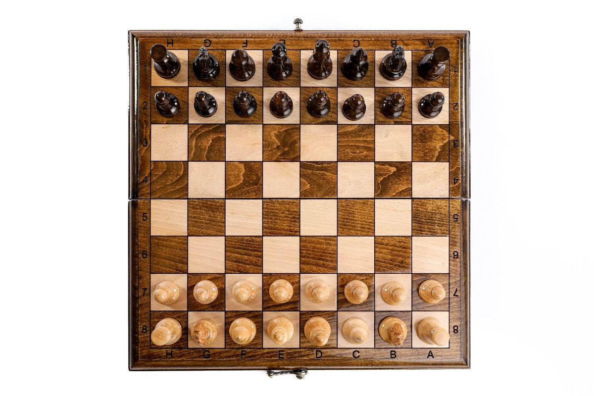 Juego de ajedrez clásico, campo de juego ampliado, 30 cm – Modelo 21242 – foto 6