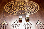 Backgammon Deer With Copyrighted Contour Outline - HrachyaOhanyan Co