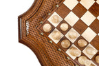 Wooden Chess Table with Drawers, 60 cm – photo 6
