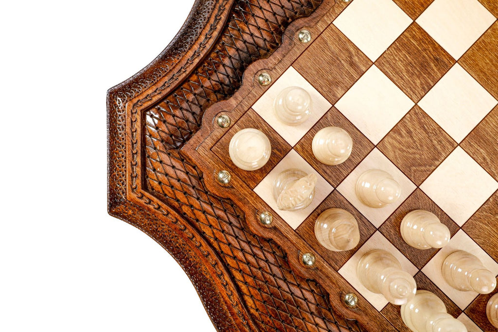 Chess Table with Contour Outline, 60 cm – photo 6