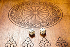 Pomegranate Tree-Epoxy Backgammon Classic - HrachyaOhanyan Co