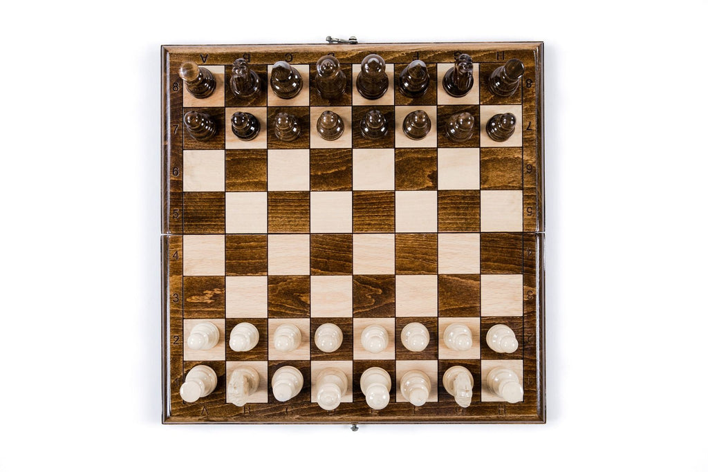 Classic Chess Set, Expanded Playing Field, 40 cm – photo 7