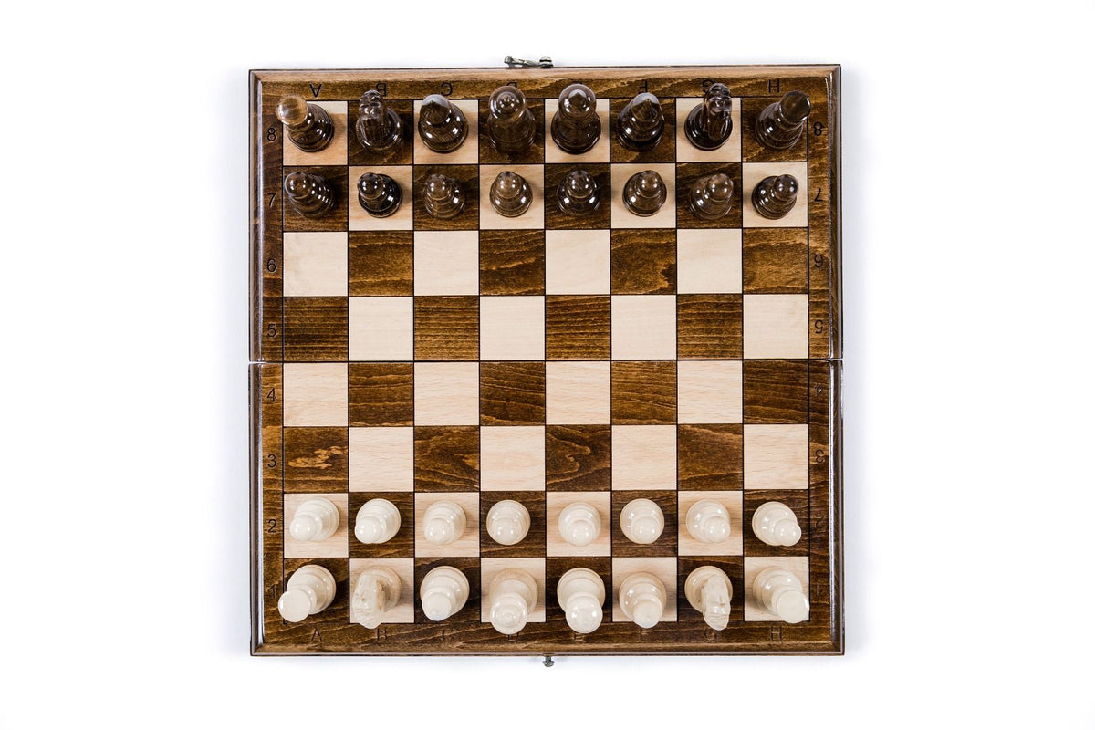 Klassisches Schachspiel, erweitertes Spielfeld, 40 cm – Modell 21254 – Foto 7