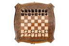 Chess Set with Contour Outline, 30 cm – photo 3