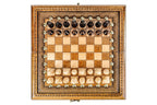 Classic Chess Set with Bronze Letters & Numbers, 30 cm – photo 6