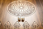Classic Striped Beech Backgammon Set, 60 cm – photo 14